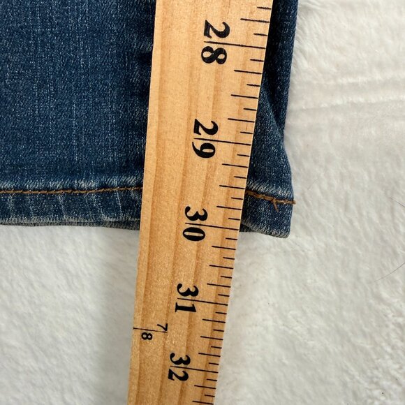 Levis Womens‎ 512 Perfectly Slimming Straight Leg Jeans Blue Mid Rise 10M 30x32 - Picture 11 of 12